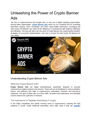 Unleashing the Power of Crypto Banner Ads (1)