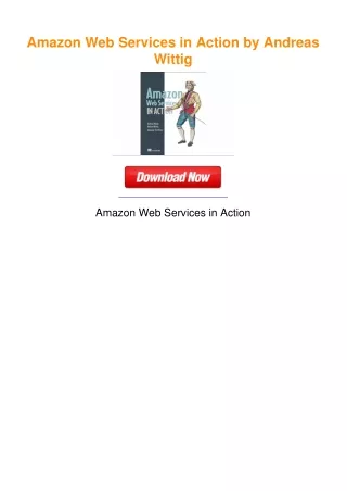 Amazon Web Services in Action by Andreas Wittig