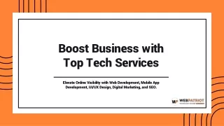 Boost Your Business with Top Tech Services in Texas