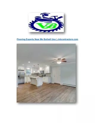 Flooring Experts Near Me Bothell Usa | Jvbcontractors.com