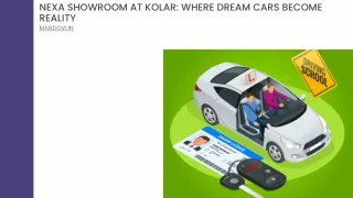 Nexa Showroom At Kolar Where Dream Cars Become Reality