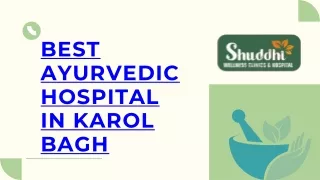 The Best Ayurveda Clinic and Daycare in Karol bagh