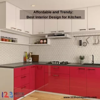 Affordable and Trendy Best Interior Design for Kitchen