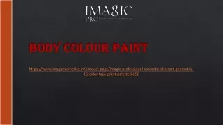 Body colour paint