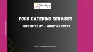 Food Catering Services in Delhi