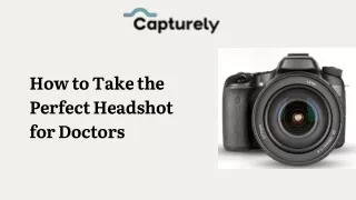 How to Take the Perfect Headshot for Doctors