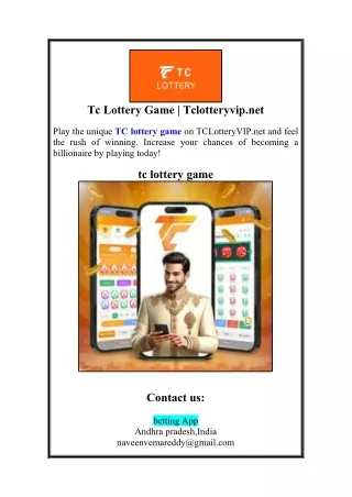 Tc Lottery Game | Tclotteryvip.net