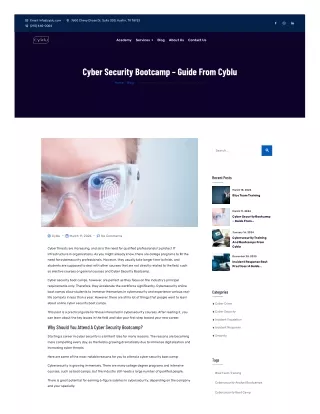 Cyber Security Online Bootcamp