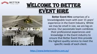 15m Framed Marquee for Weddings & Events at Better Event Hire