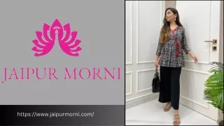 Explore a Range of Tops n Tunics at JaipurMorni