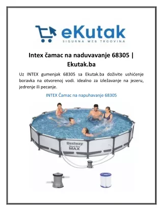 Intex čamac na naduvavanje 68305  Ekutak.ba