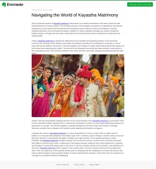 Navigating the World of Kayastha Matrimony