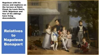 Bonaparte Relatives