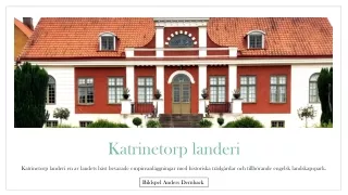 Katrinetorp landeri in Malmö Sweden