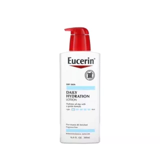 Eucerin Daily Hydration Lotion Fragrance Free 500 ml - Hydrates Dry Skin