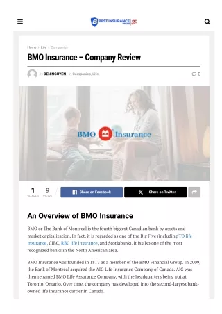 The BMO Insurance Advantage: Unpacking Canada's Bank-Owned Insurer