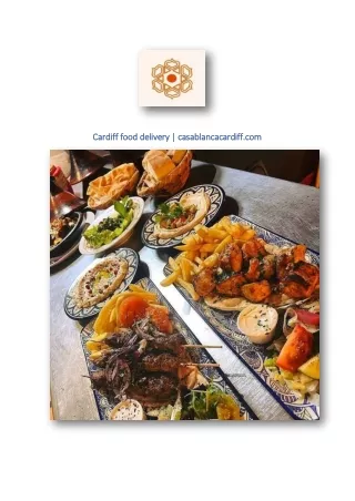 Cardiff food delivery | casablancacardiff.com