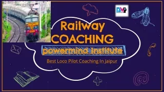 Learn With Power Mind Institute- The Best Loco Pilot Coaching In Jaipur