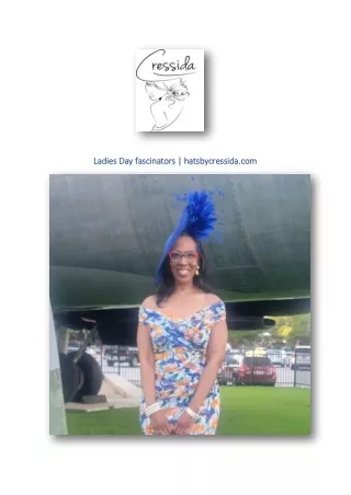 Ladies Day fascinators | hatsbycressida.com