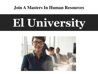 Join A Masters In Human Resources
