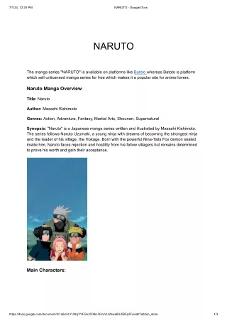 NARUTO