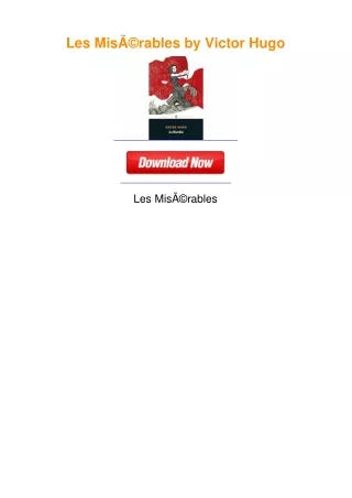 Les MisÃ©rables by Victor Hugo