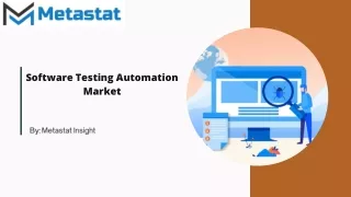 Software Testing Automation Market