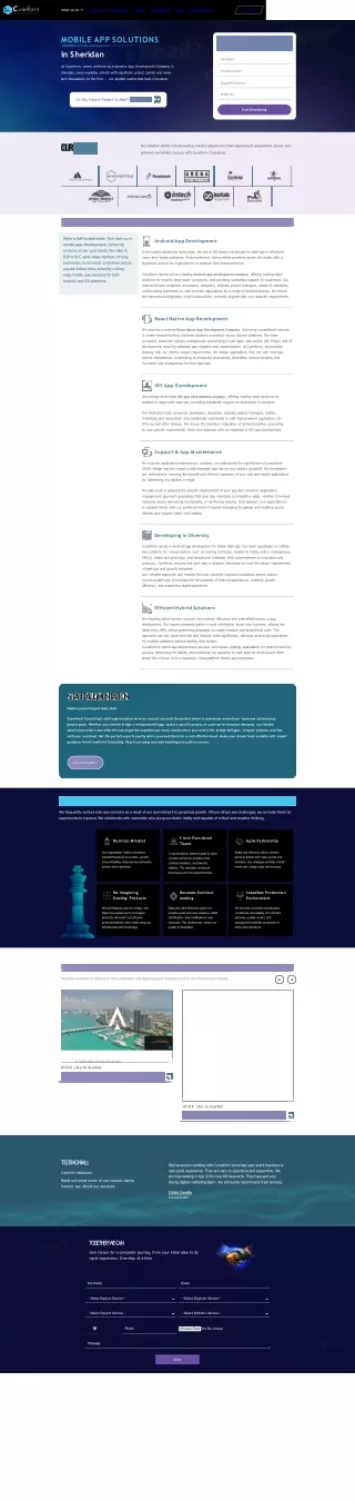Mobile App Development Services Company Sheridan, Wyoming - Cuneiform