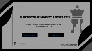 Bluetooth IC Market Size Estimation and Trends: Analyzing Revenue Forecast