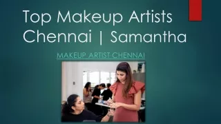 Top Makeup Artists Chennai | Samantha