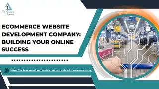 Ecommerce Website Development Company Building Your Online Success