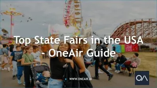 Top State Fairs in the USA - www.oneair.ai