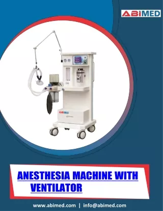 Anesthesia Machine with Ventilator/Flow rate:25 to 75L/min