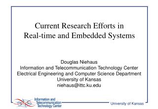 Current Research Efforts in Real-time and Embedded Systems