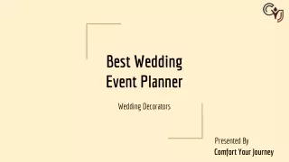 Destination Wedding Décor in Gurgaon