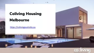 Coliving Housing Melbourne - colivingaustralia.au