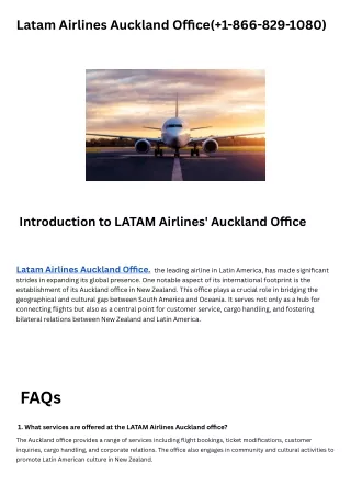 Latam Airlines Auckland Office( 1-866-829-1080) (2)