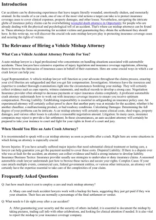 The Function of Cars And Truck Mishap Attorneys in Securing Insurance Policy Cla
