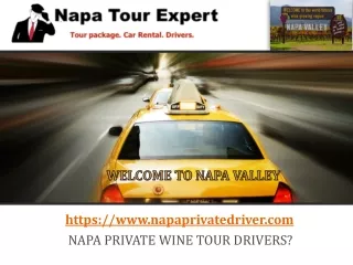 Discover Napa Valley with a Private Driver for an Unforgettable Experience