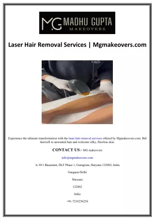 Laser Hair Removal Services | Mgmakeovers.com