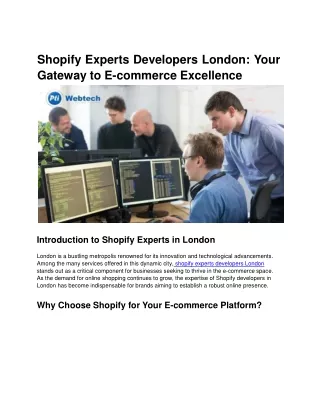 shopify-experts-developers-London