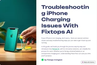 Troubleshooting-iPhone-Charging-Issues-With-Fixtops-AI