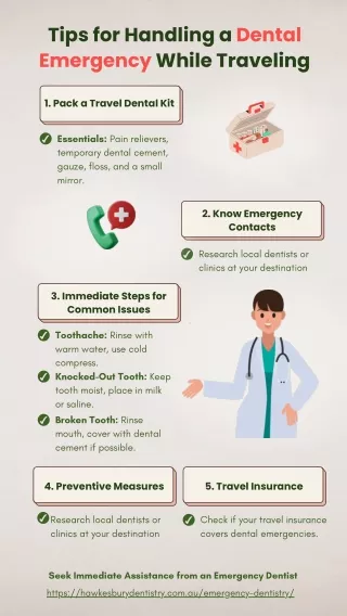 Essential Tips for Managing Dental Emergencies While Traveling