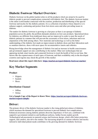 Diabetic Footwear Market: Integration with Digital Health for Enhanced Monitorin