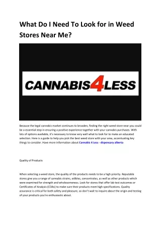 Cannabis 4 Less - alberta weed online