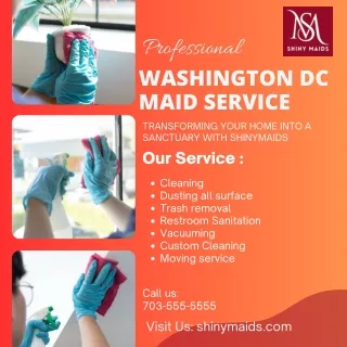 Washington DC Maid Service Transforming Your Home into a Sanctuary with Shinymaids