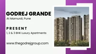 Grande At Godrej Serene Pune | It awesome Location With Unlimited Benefits