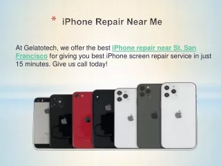 iPhone Repair Near Me