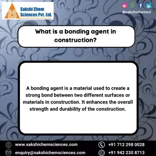 BONDING AGENT