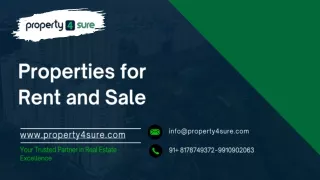 Find the best Properties for Rent with Property4sure